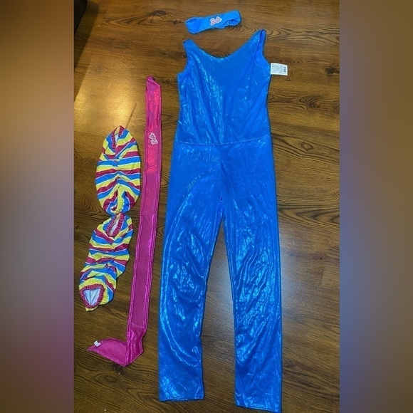 🌷 Great Shape Barbie🌷 Vintage Costume 1983 80s Vintage Halloween 5 Piece Set NWT - Picture 4 of 13